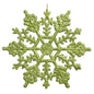 Christmas decorations, acrylic 10CM snowflakes, Christmas necessities, Christmas tree hanger powder wholesale