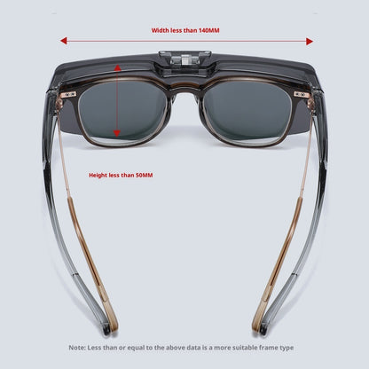 Men's And Women's UV Protection Clamshell Sunglasses