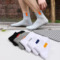 Sports Mid-calf Basketball Deodorant Men's Socks