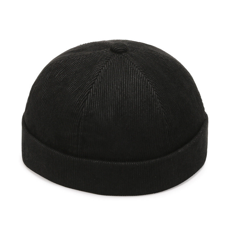Skullcap Japanese Style Beanie Chinese Landlord Hat Men's Casual Outdoor Personality Hat