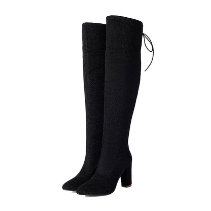 Over-the-knee Nightclub Knight 40-47 Large Size Boots