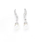 Classic Elegant Graceful Gold-plated Two-color Artificial Pearl Earrings