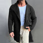Long Sleeve Slim-fit Mid-length Sweater Cardigan European And American Large Size