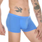 Men's Boxer Ice Silk Underwear Cup Combination U Convex Sexy