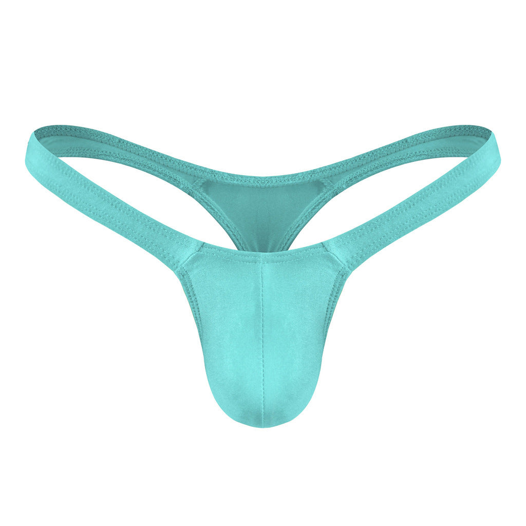 Men's Sexy Lingerie Underwear Flying Bird Xiaoding Opaque Swimming Material T-back