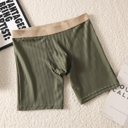 Men's Underwear High Elastic Breathability Lightweight Summer Nylon Jacquard