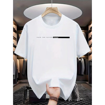 Men's Fashion Wear Half Sleeve Bottoming Shirt