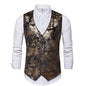 Men's New Clothes Bronzing Corduroy Vest