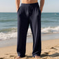 Fall Winter Men Leisure Baggy Straight Trousers
