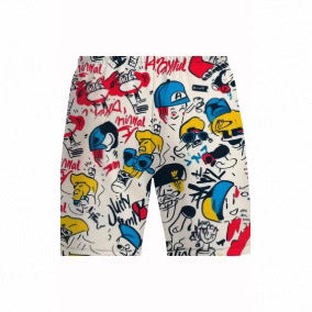 Men's 3D Digital Printing Loose Casual Shorts