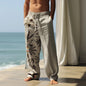 Men's Casual Beach Wide Leg Pants