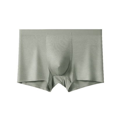 Bamboo Fiber Seamless Men's Underwear Breathable Mid Waist