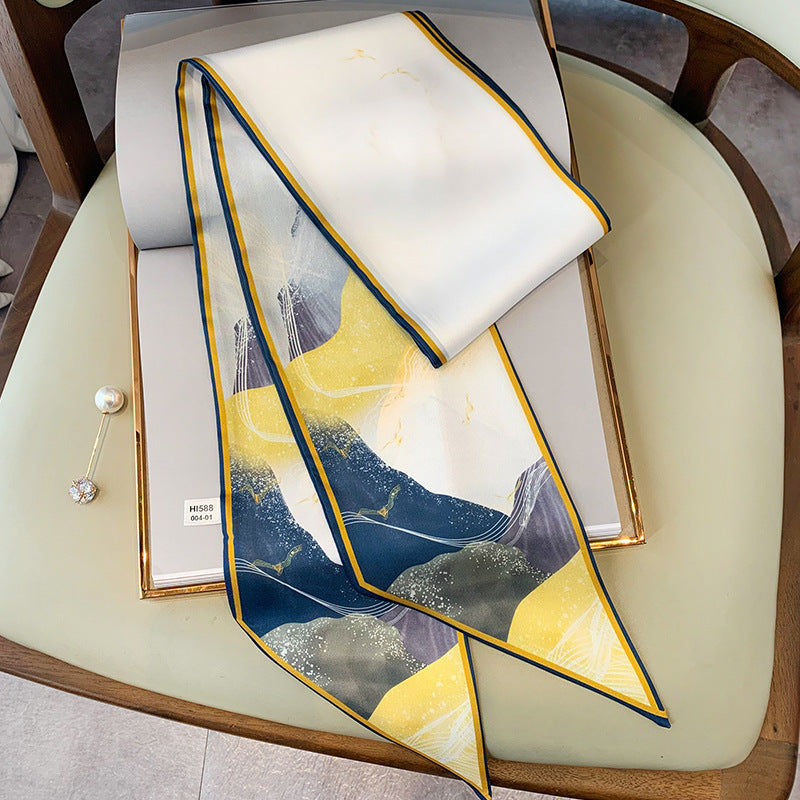 Slim And Long Pointed Professional Decorative Scarf