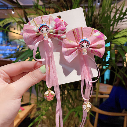 Girl costume fringe stepping Chinese style hairpin