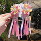 Girl costume fringe stepping Chinese style hairpin