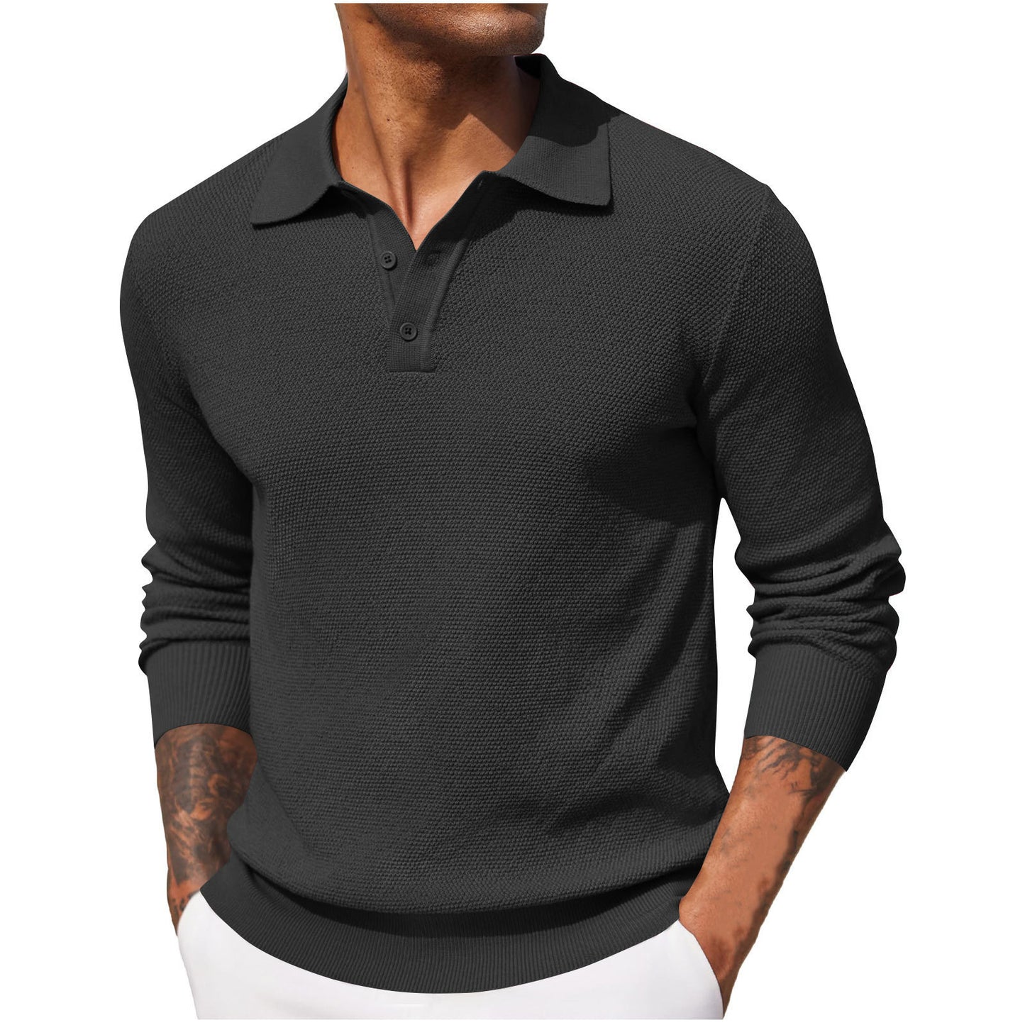 Autumn New Casual Long-sleeved Top For Men