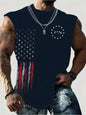 Fashion Personality New Printed Men's Vest Top