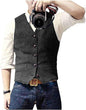 Fashion Casual Herringbone Men's Vest