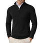 Autumn Men's Season Zipper Sweater Ultra-thin Lightweight