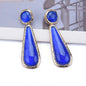 Personality Retro Long Unique Geometric Resin Earrings