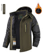 Fleece-lined Thick Jacket Men's Winter Mid-length Cotton-padded Coat