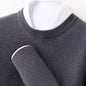 Men's Long Sleeve Pullover Business Casual Sweater Autumn And Winter Wild Thickened