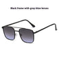 Men's Square Metal UV-proof Sunglasses