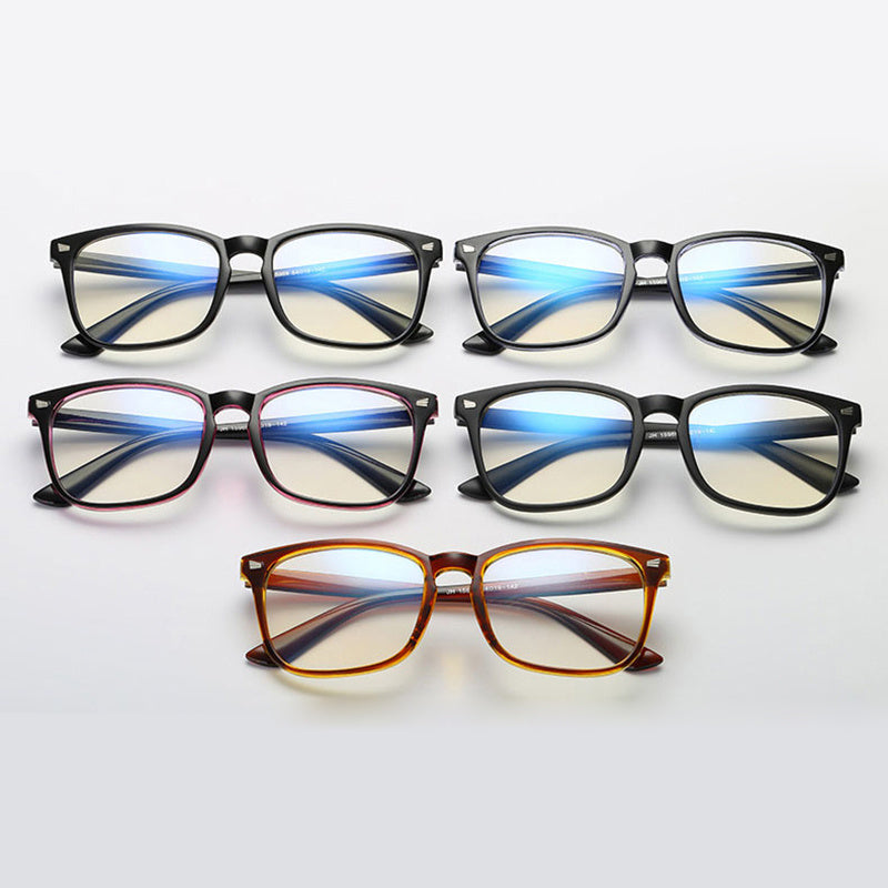 Fashion retro adult full frame glasses rivet eyeglasses