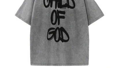 Men's 3d Vintage Printed Round Neck Casual Sports T-shirt Short Sleeve