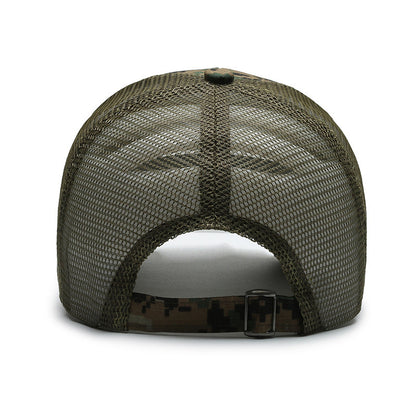 Tear Mark Velcro Outdoor Sun Protection Tactical Camouflage Baseball Hat