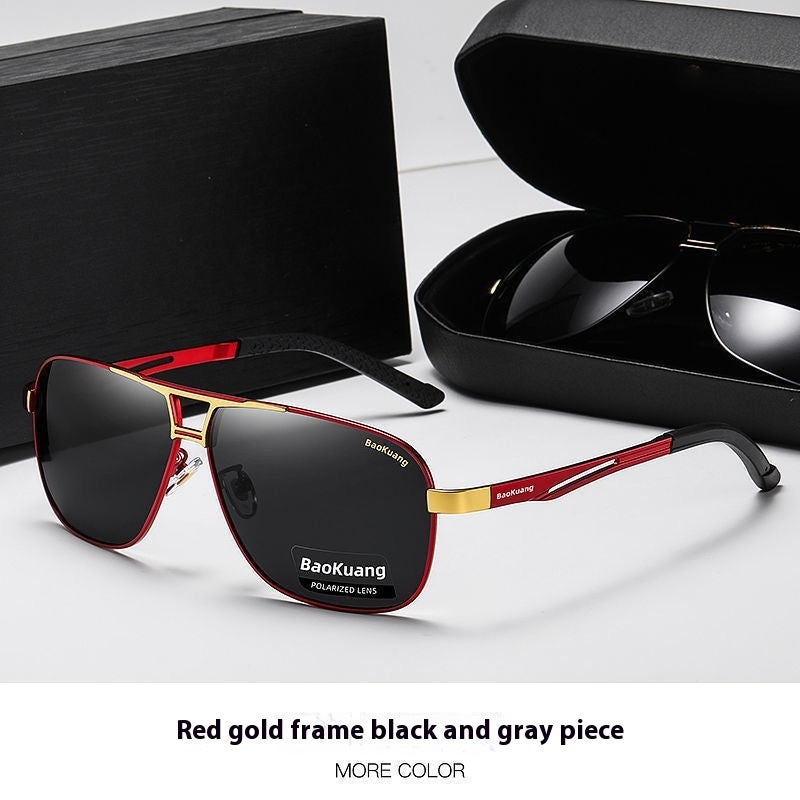 Men's New Day And Night Dual-use Discolored Sunglasses