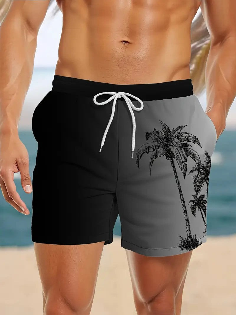 Fashion Printed Casual Men's Beach Shorts