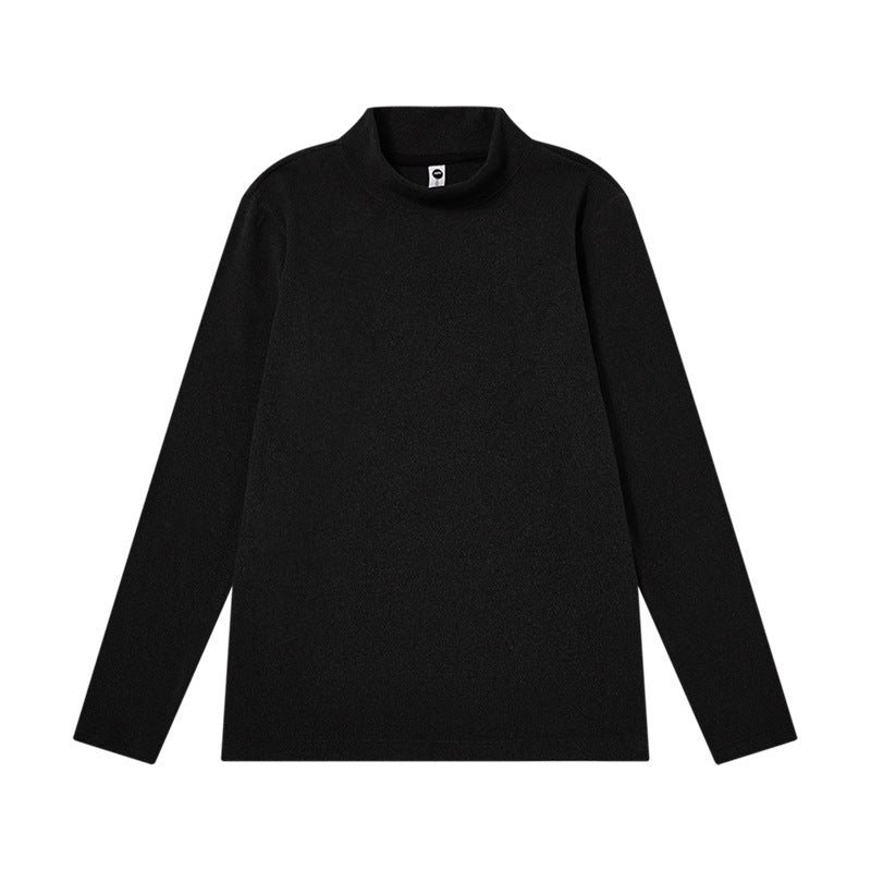 Autumn And Winter Pullover Stand Collar Boys Undershirt