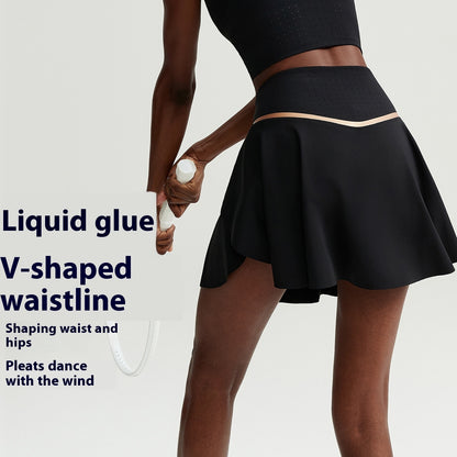 Women's Speed Drying Yoga Fitness Half Body Skirt