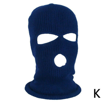 Solid Color Outdoor Cycling Warm Pullover Cap