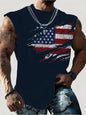 Fashion Personality New Printed Men's Vest Top