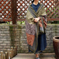 Retro Pattern Comfortable Cotton Ethnic Style Large Scarf Shawl