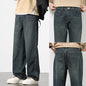 New Spring And Summer Men's Straight Loose Wide-leg Pants
