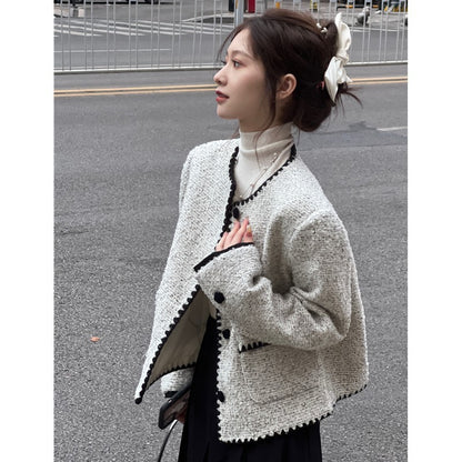 High Sense Temperament Coat Niche Short All-match