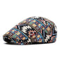 Ethnic Style Beret Leisure Jacquard Hat