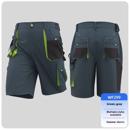 Short Summer Casual Work Pants Men