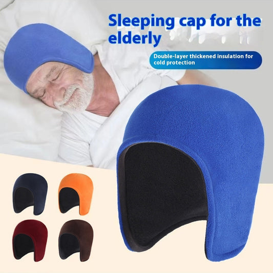 Cycling Warm Hat Polar Fleece Windproof Earflaps Sleep Hat