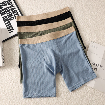 Men's Underwear High Elastic Breathability Lightweight Summer Nylon Jacquard