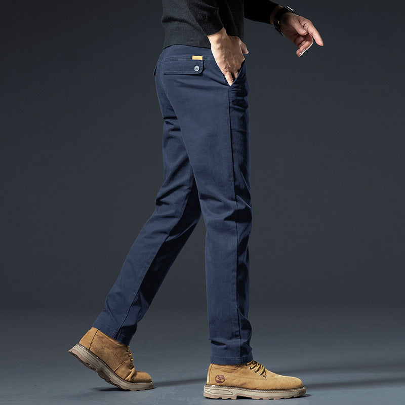 Men's Straight Stretch Casual Pants