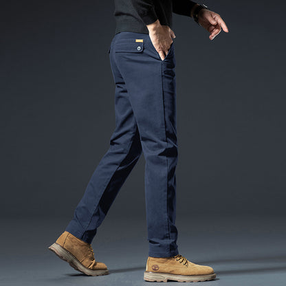Men's Straight Stretch Casual Pants