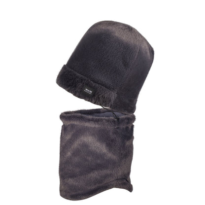 Autumn And Winter Warm Hat Scarf Two-piece Set
