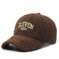 Winter Lambskin Thickened Warm Baseball Cap