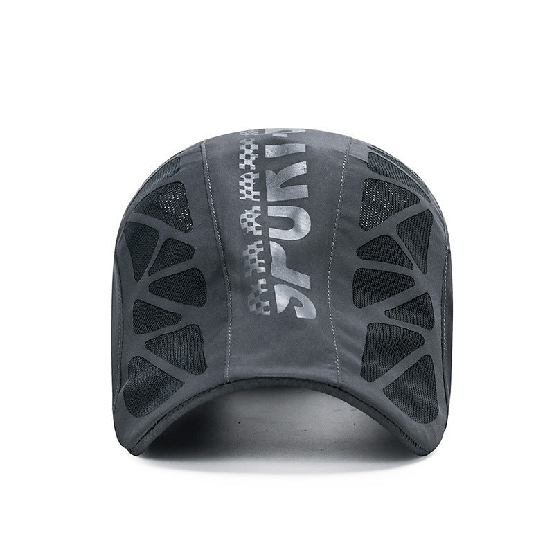 SPORT Letter Forward Hat Men's Breathable Mesh