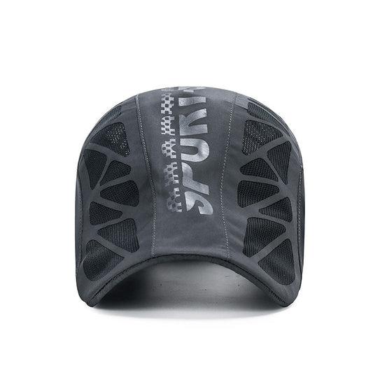 SPORT Letter Forward Hat Men's Breathable Mesh