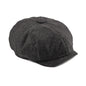 Fashion Retro Octagonal Hat Male Fashion Plaid Beret